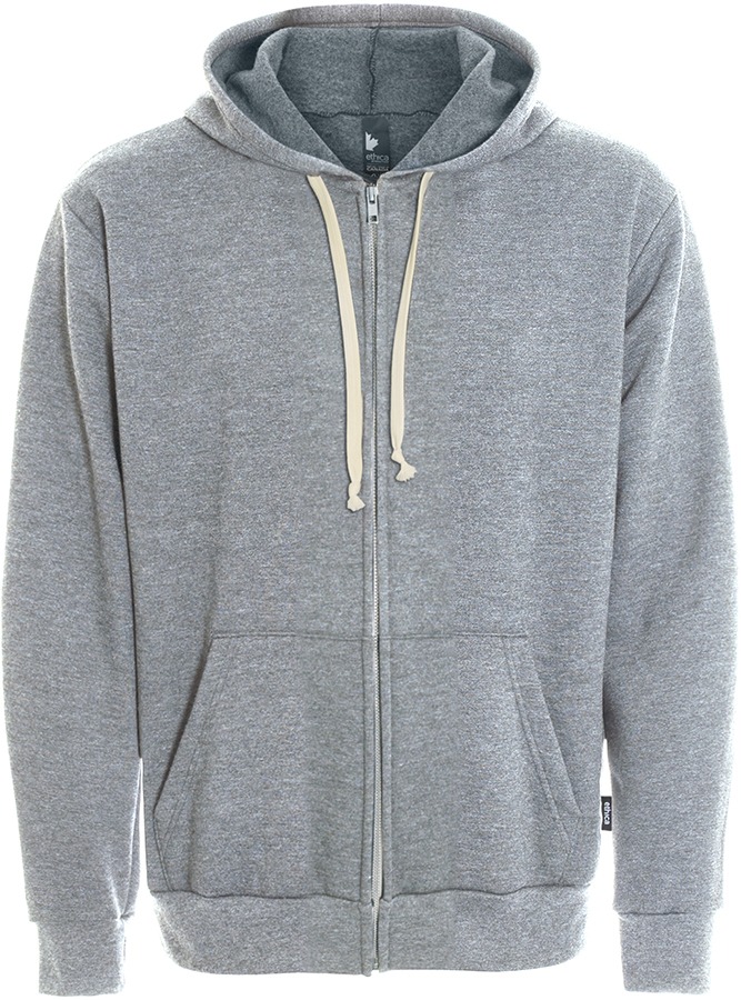 Unisex hooded full zip sweater 517 - Blank