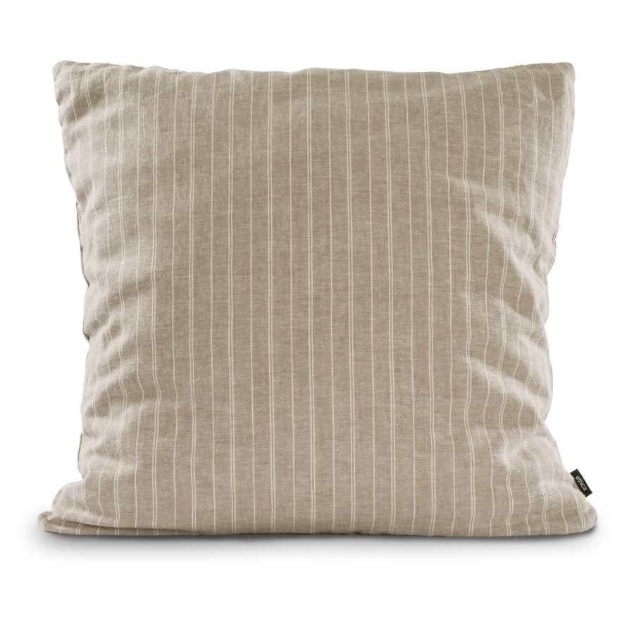 The sophisticated striped cushion